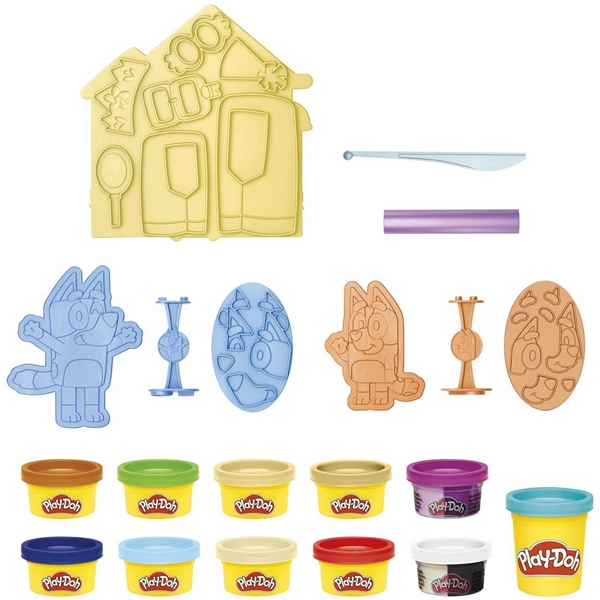 Play-Doh Bluey Playset (Kuva 2 tuotteesta 6)