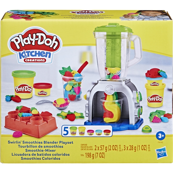 Play-Doh-leikkisetti Swirlin Smoothies -sekoitin (Kuva 1 tuotteesta 3)