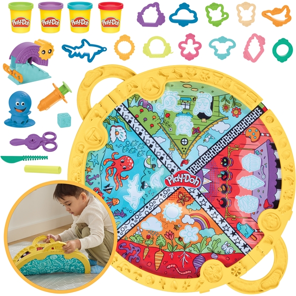 Play-Doh Fold and Go Leikkimatto (Kuva 3 tuotteesta 4)