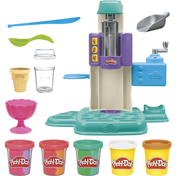 Play-Doh Rainbow Swirl Ice Cream (Kuva 2 tuotteesta 4)