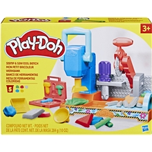 Play-Doh-leikkisetti Leimasin ja Työkalupenkki