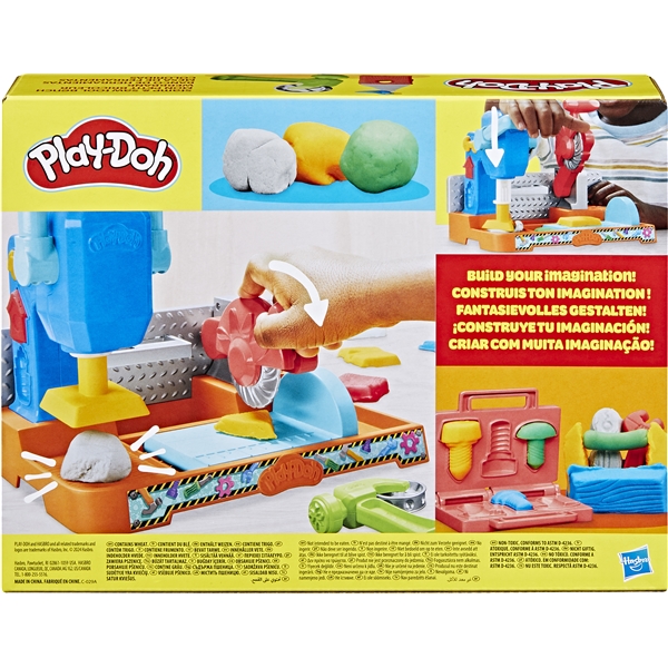 Play-Doh-leikkisetti Leimasin ja Työkalupenkki (Kuva 5 tuotteesta 5)