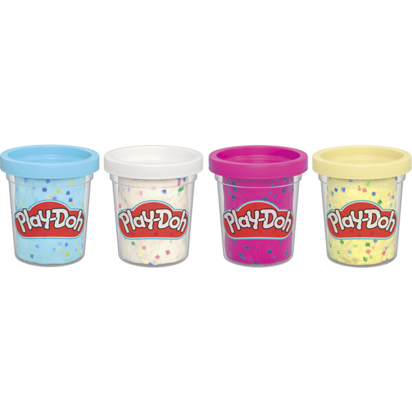 Play-Doh Erikoismassa 4-pack Flakes (Kuva 2 tuotteesta 2)