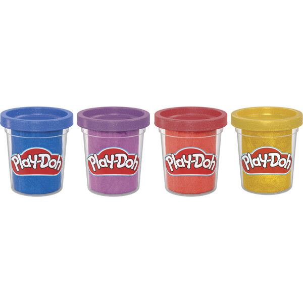 Play-Doh-erikoismassa 4-pack metallinhohtoinen (Kuva 2 tuotteesta 2)