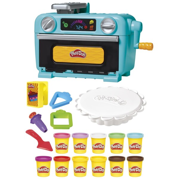 Play-Doh Super Slice Cake Playset -leikkisetti (Kuva 2 tuotteesta 3)