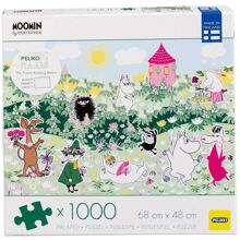 1000 palan palapeli Muumien kukkapuutarha
