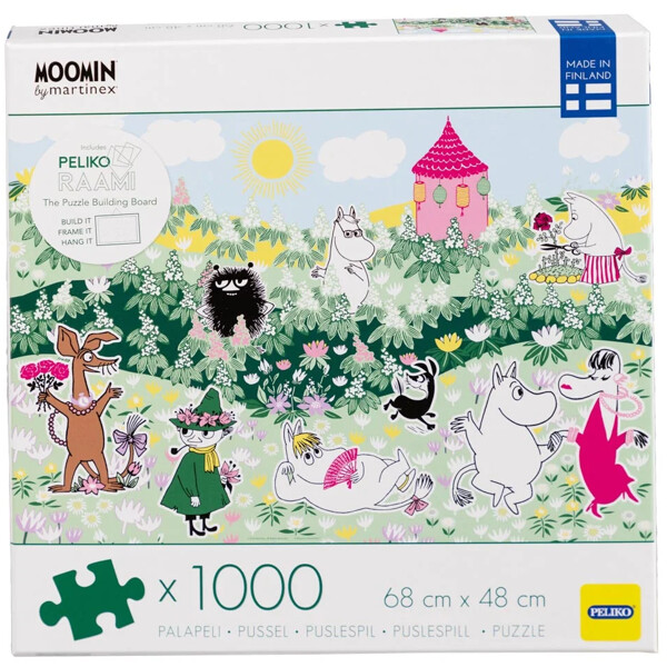1000 palan palapeli Muumien kukkapuutarha (Kuva 1 tuotteesta 2)
