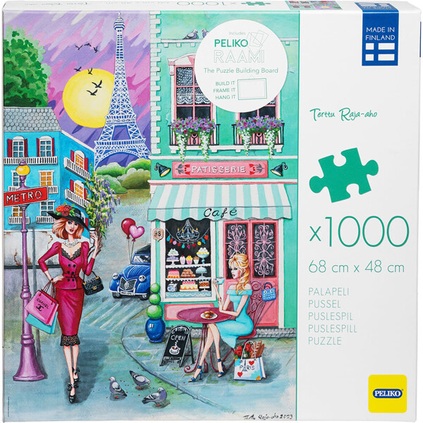 Palapeli 1000 palaa Terttu Raja-aho Pariisi (Kuva 1 tuotteesta 2)