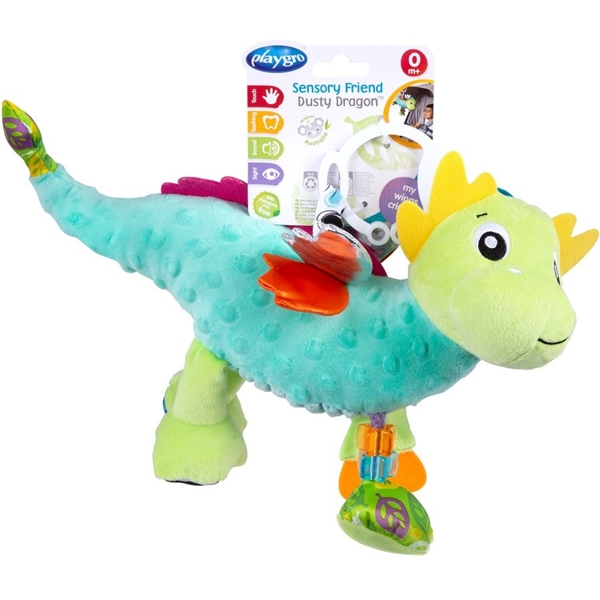 Playgro Sensory Friend Dusty Dragon (Kuva 3 tuotteesta 3)