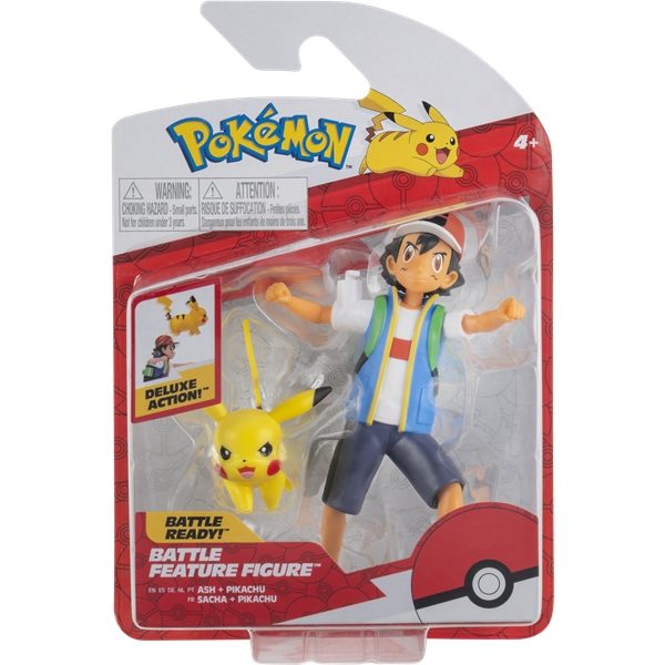 Pokémon Battle Figure Ash & Pikachu (Kuva 1 tuotteesta 3)