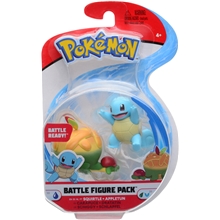 Pokémon Battle Figure (Squirtle & Appletun)