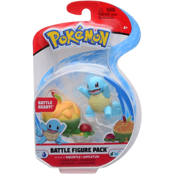 Pokémon Battle Figure (Squirtle & Appletun) (Kuva 1 tuotteesta 4)