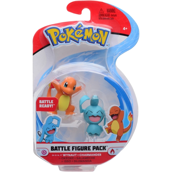 Pokémon Battle Figure (Charmander & Wynaut) (Kuva 1 tuotteesta 4)