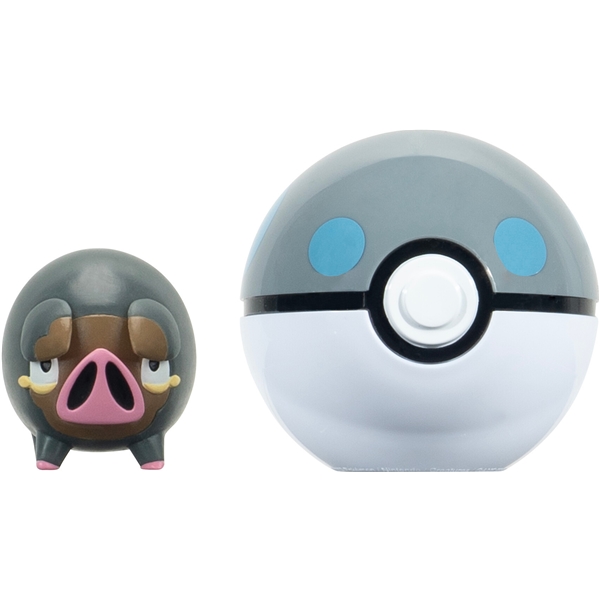 Pokémon Clip n' Go Lechonk & Heavy Ball (Kuva 2 tuotteesta 5)