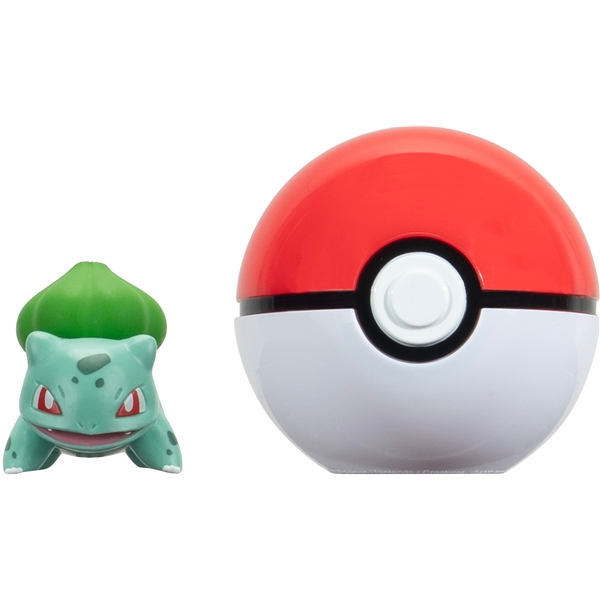 Pokémon Clip n' Go Bulbasaur & Poké-pallo (Kuva 2 tuotteesta 5)