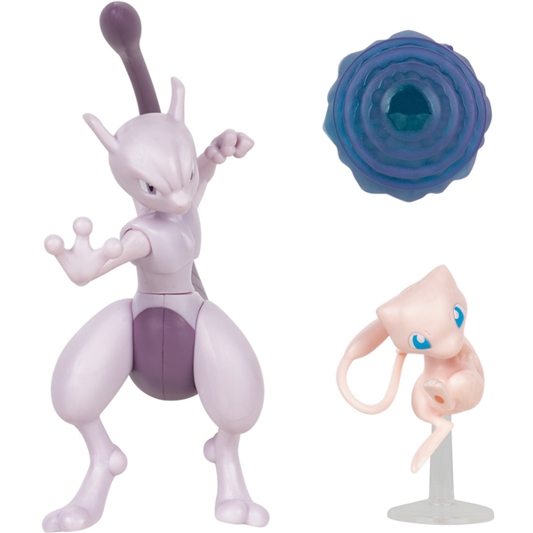 Pokémon-hahmosetti 2 kpl Mewtwo & Mew (Kuva 2 tuotteesta 4)