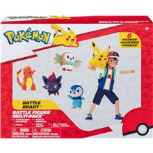 Pokémon-Battle Figure Multipack + Feature Figure
