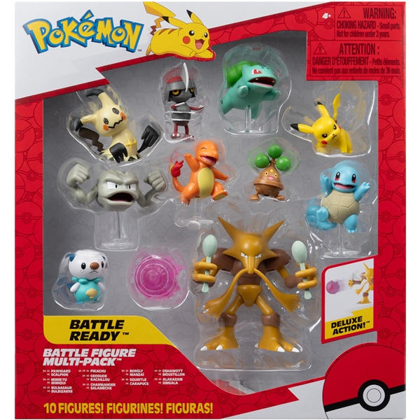 Pokémon-taisteluhahmojen 10-pakkaus (Kuva 1 tuotteesta 2)