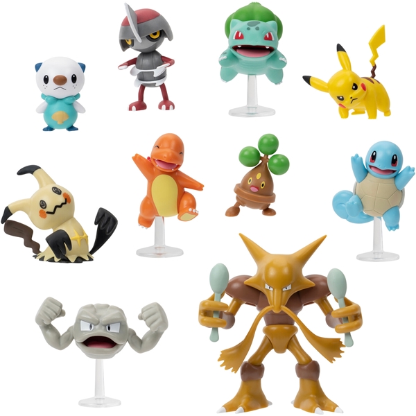 Pokémon-taisteluhahmojen 10-pakkaus (Kuva 2 tuotteesta 2)