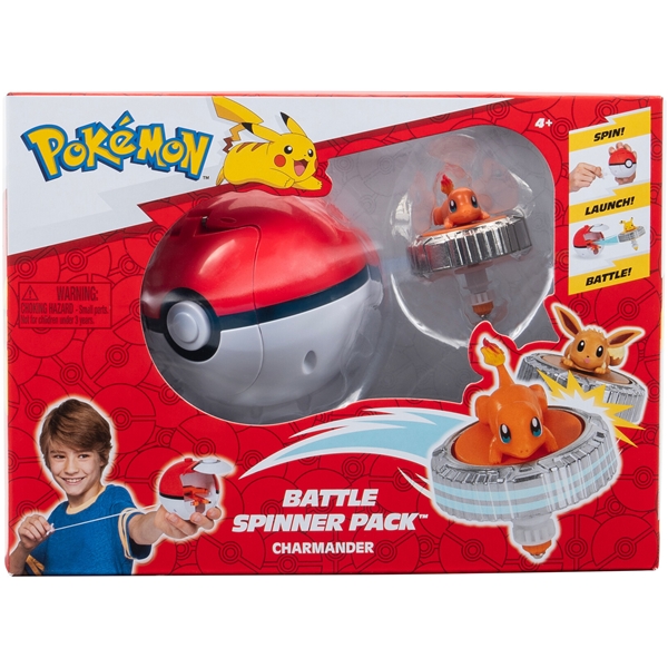 Pokémon Battle Spinner Charmander (Kuva 1 tuotteesta 4)