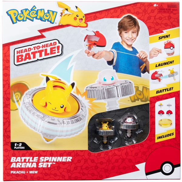 Pokémon Battle Spinner 2 kpl (Kuva 1 tuotteesta 6)