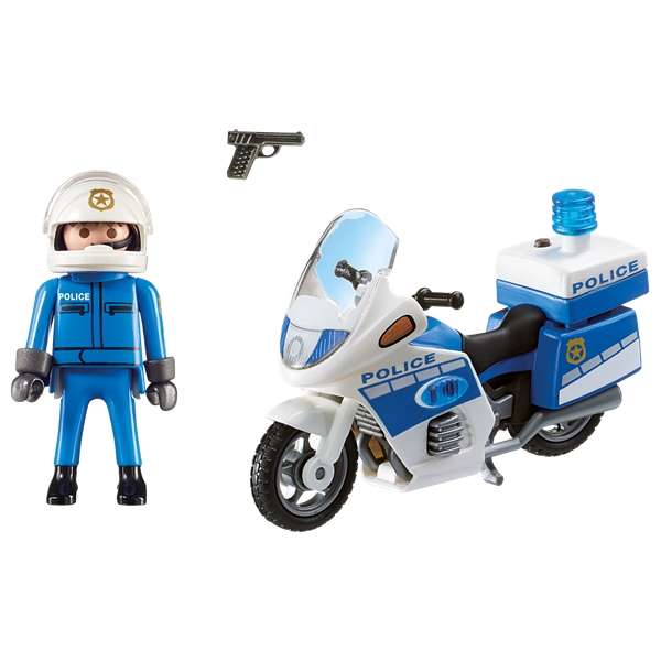 Playmobil 6923 Poliisipyörä LED-valolla (Kuva 2 tuotteesta 3)
