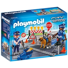 Playmobil 6924 Poliis ja tiesulku