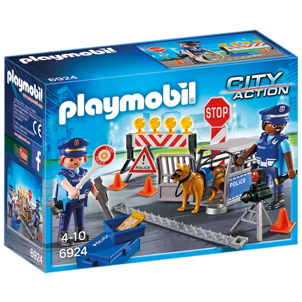 Playmobil 6924 Poliis ja tiesulku (Kuva 1 tuotteesta 3)