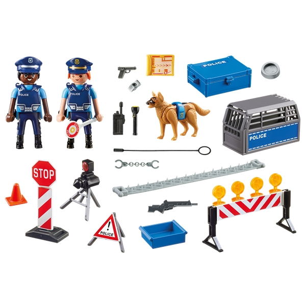 Playmobil 6924 Poliis ja tiesulku (Kuva 2 tuotteesta 3)