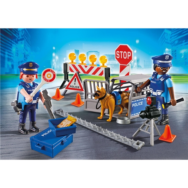 Playmobil 6924 Poliis ja tiesulku (Kuva 3 tuotteesta 3)