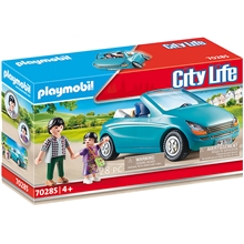 70285 Playmobil Isä, lapsi ja avoauto