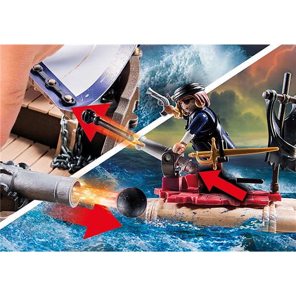 70412 Playmobil Punatakkien laiva (Kuva 3 tuotteesta 7)