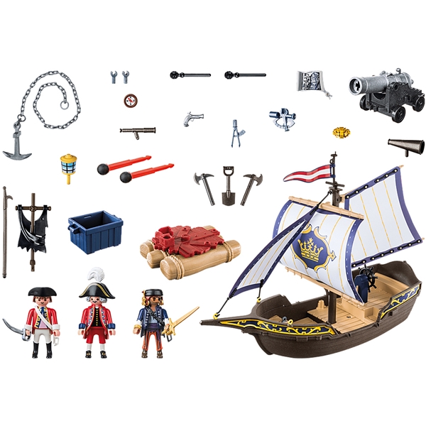 70412 Playmobil Punatakkien laiva (Kuva 7 tuotteesta 7)
