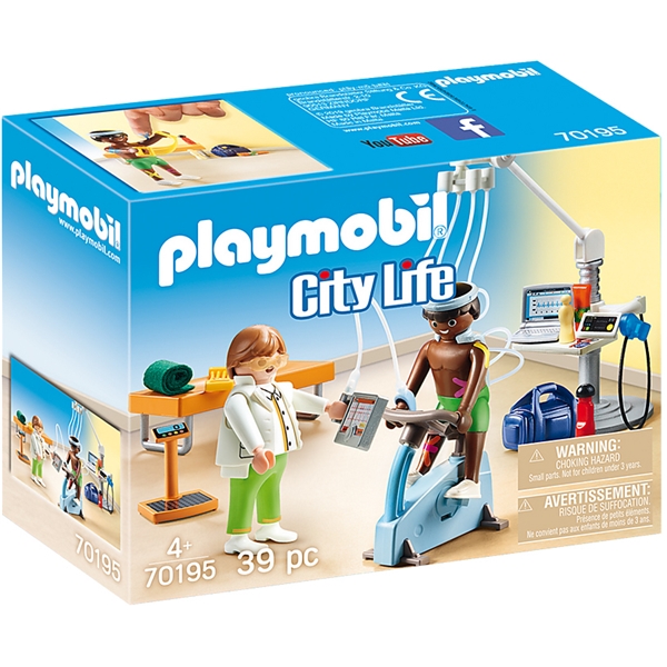 70195 Playmobil Erikoislääkäri: Fysioterapeutti