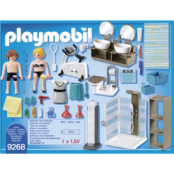 9268 Playmobil Kylpyhuone (Kuva 2 tuotteesta 5)