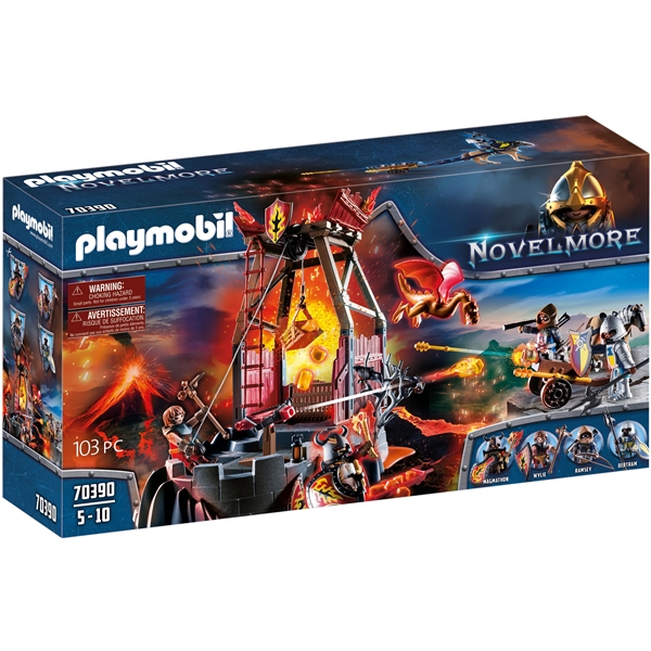 70390 Playmobil Burnham Raiders Laavakaivos (Kuva 1 tuotteesta 9)