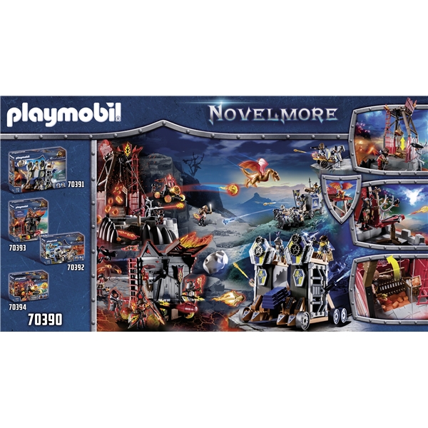 70390 Playmobil Burnham Raiders Laavakaivos (Kuva 3 tuotteesta 9)