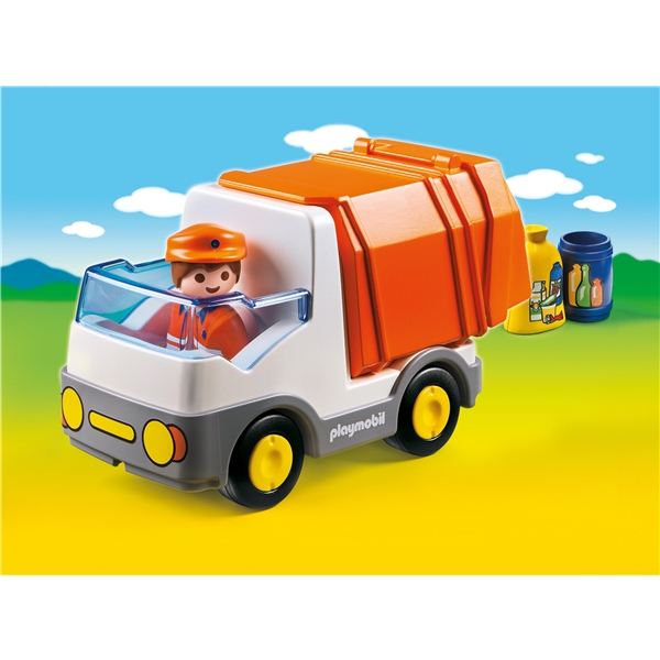 6774 Playmobil 1.2.3 Roska-auto (Kuva 2 tuotteesta 2)