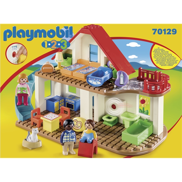 70129 Playmobil 1.2.3 Omakotitalo (Kuva 3 tuotteesta 5)