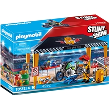 70552 Playmobil Stunt Show - Telttaverstas