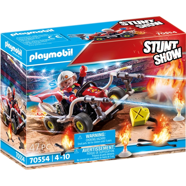 70554 Playmobil StuntShow - Temppu-show Fire Squad (Kuva 1 tuotteesta 5)