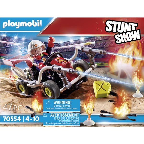 70554 Playmobil StuntShow - Temppu-show Fire Squad (Kuva 4 tuotteesta 5)