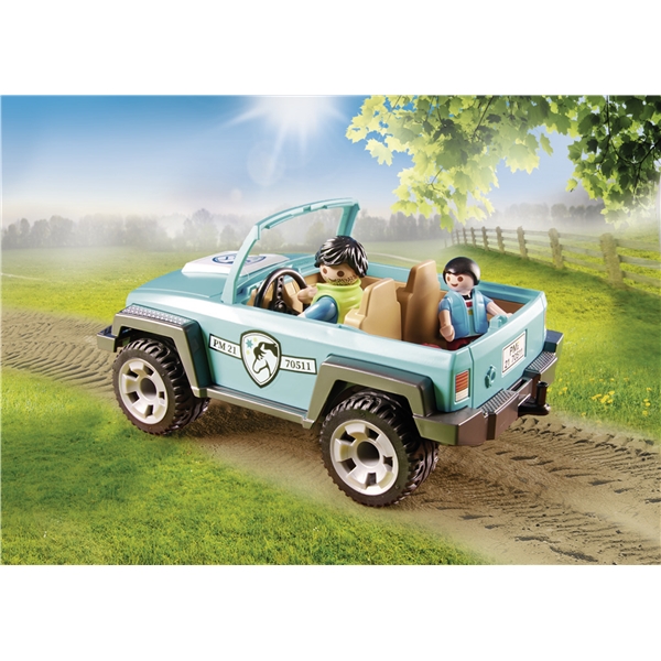 70511 Playmobil Farm - Auto poniperävaunulla (Kuva 3 tuotteesta 7)