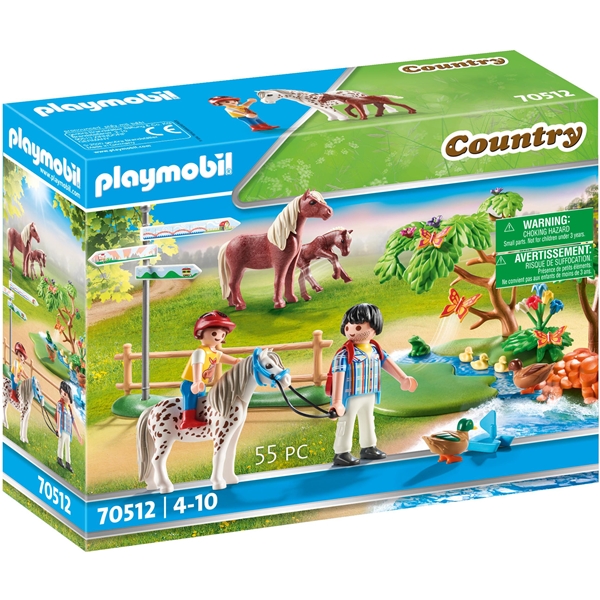 70512 Playmobil Farm- Iloinen poniretki (Kuva 1 tuotteesta 7)