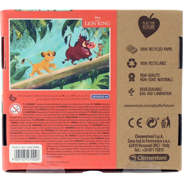 Palapeli 60 Palaa Lion King (Kuva 2 tuotteesta 2)