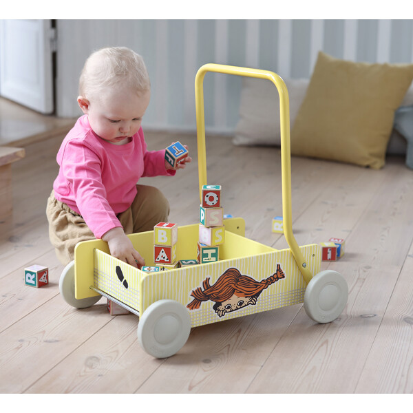 Pippi Kävelyvaunu Keltainen (Kuva 4 tuotteesta 5)