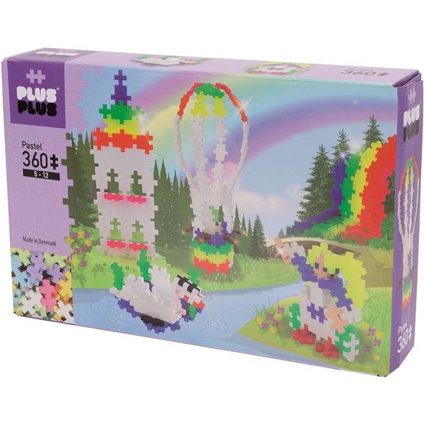Plus Plus Basic Rainbow Hot Air Ballon 360 osaa (Kuva 1 tuotteesta 2)