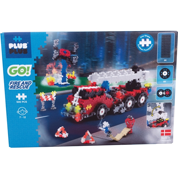 Plus-Plus Go! Fire and Rescue (Kuva 1 tuotteesta 5)