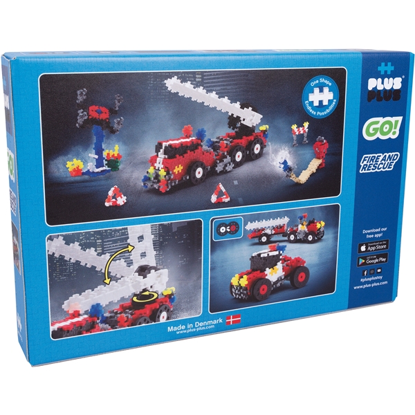 Plus-Plus Go! Fire and Rescue (Kuva 2 tuotteesta 5)