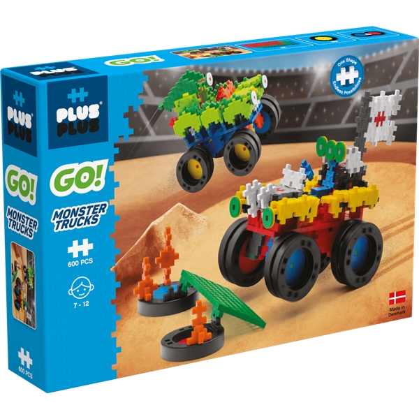 Plus-Plus Go! Monster Truck Set (Kuva 1 tuotteesta 5)